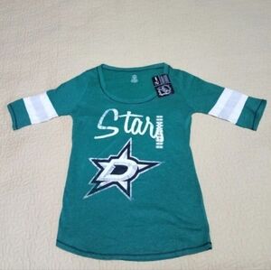 Dallas Stars NHL Hockey T shirt size M